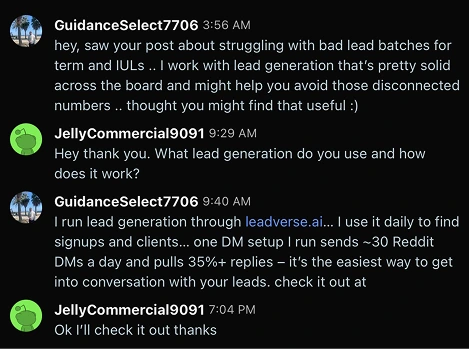 Customer DM 5